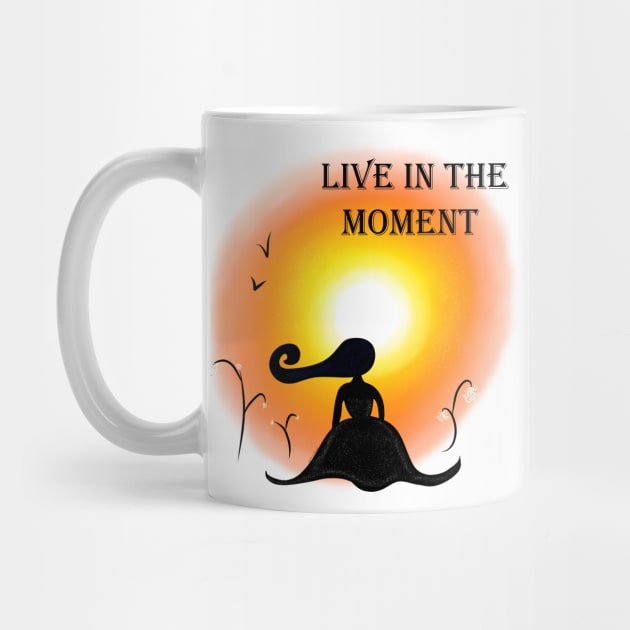 Live in the Moment by DitzyDonutsDesigns